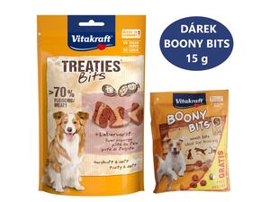 Vitakraft dog Treaties Bits Liver játrovka 120 g+ dárek Vitakraft dog Boony Bits small 15 