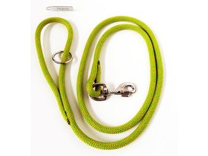Vodítko lano průměr 10mm/150cm zeleno-žluté doprodej