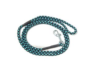 Provazové vodítko tečka průměr 8mm/ 140 cm černo-světle modré