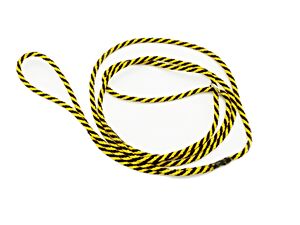Předváděcí vodítko spirála průměr 4 mm/150 cm černo-žluté