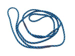 Předváděcí vodítko spirála průměr 4 mm/150 cm černo-modré