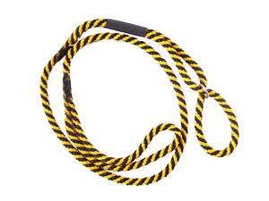 Předváděcí vodítko spirála průměr 8 mm/150 cm černo-žluté