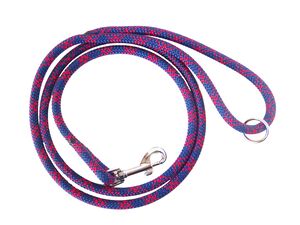 Vodítko lano průměr 8mm/150cm modro-červený