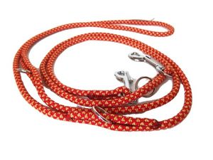 Přepínací vodítko-lano průměr 8mm/260cm červeno žluté