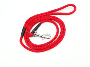 Provazové vodítko průměr 8mm/ 140 cm červené