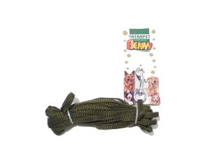 Stopovací vodítko 0,6 cm/5 m nylon kulaté khaki