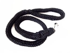 Vodítko pletené průměr 18mm/130cm, velmi velké plemeno BIG černé