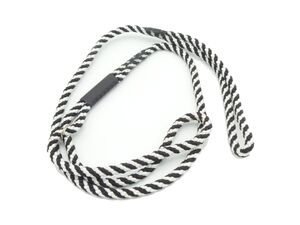 Předváděcí vodítko spirála průměr 8 mm/150 cm černo-bílé