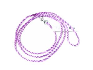 Provazové vodítko spirála průměr 4mm/ 140 cm fialovo-růžová