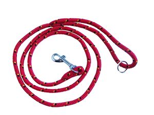 Vodítko lano průměr 8mm/150cm červeno-žluto-černé