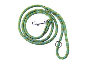 Vodítko lano průměr 8mm/150cm modro-zelené