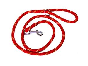 Vodítko lano průměr 10mm/150cm červeno-žluté