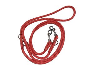 Přepínací vodítko-lano průměr 8mm/260cm oranžovo- bílé
