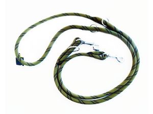 Přepínací vodítko-lano průměr 12mm/260cm zeleno-černé
