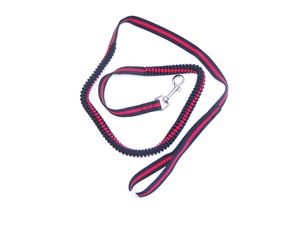 Vodítko na kolo s gumou průměr 15mm/115-155 cm červené