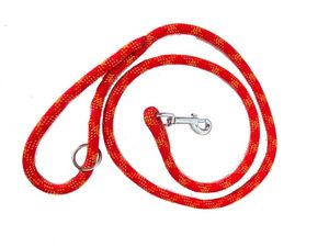 Vodítko lano průměr 10mm/150cm červeno-žluto-oranžové