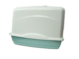 Vicky WC kryté pro kočky 54 x 39 x 39 cm s filtrem zelené 3220