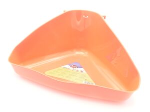 Trixie WC rohové pro králíky 36 x 21 x 30 cm oranžový