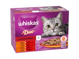 Whiskas Duo klasik želé 12 x 85 g kapsa l