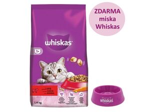 Whiskas Adult hovězí 1,4 kg
