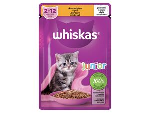 Whiskas kuřecí Junior v želé 85 g kapsa