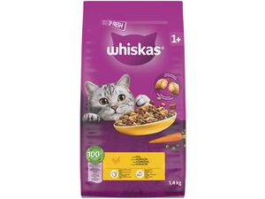 Whiskas Adult kuřecí 1,4 kg
