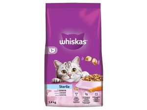 Whiskas Dry Sterile s lososem 1,4 kg