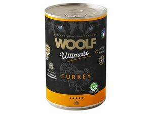 WOOLF ULTIMATE CANNED DOGFOOD - Turkey with Thyme 400 g krocan s tymiánem