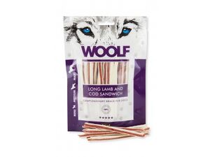 WOOLF 100g sendvič long Lamb and Cod