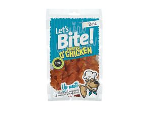 Brit Let’s Bite Twister O´Chicken 80 g SLEVA exp. 1/2021