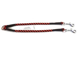 Rozdvojka spirála průměr 8 mm/ 2x30 cm černo-oranžová