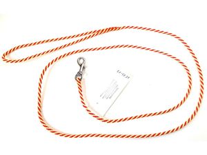 Provazové vodítko průměr 4mm/ 140 cm červeno-žluté