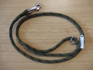 Vodítko lano průměr 12mm/150cm zeleno-černé doprodej