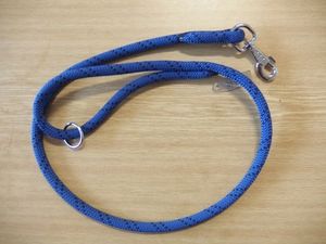 Vodítko lano průměr 14mm/150cm modro-černé