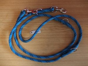 Přepínací vodítko-lano průměr 12mm/260cm modro-černé