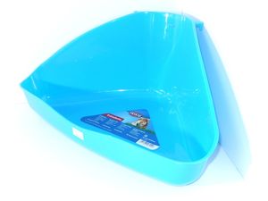 Trixie WC rohové pro králíky 36 x 21 x 30 cm modrý 62551