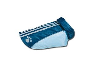 Nayeco pláštěnka pro psa s reflexní tlapkou modrá 20 cm délka 20 obvod 38-42 cm doprodej