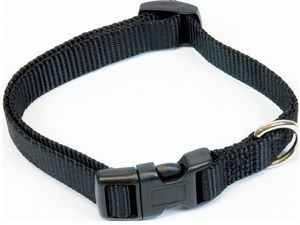 Nayeco obojek Basic Negro nylon černý 20 mm x 40 - 55 cm