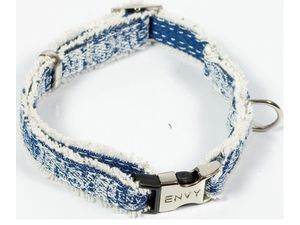 Nayeco obojek Envy Denim látka modrý 20 mm x 35- 50 cm