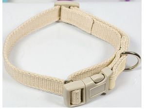 Nayeco obojek MacLeather Cotton béžový 10 mm x 20 - 33 cm