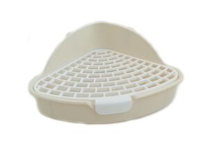 Tatrapet WC rohové pro králíky 23 x 16 x 10 cm bílý