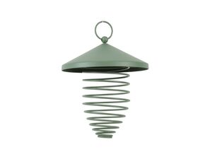 Krmítko venkovní SPIRAL na lojové koule kov zelená 11 cm Zolux 