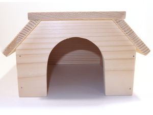 Domek pro morče valbová střecha 17,5 x 14,5 x 22,5 cm